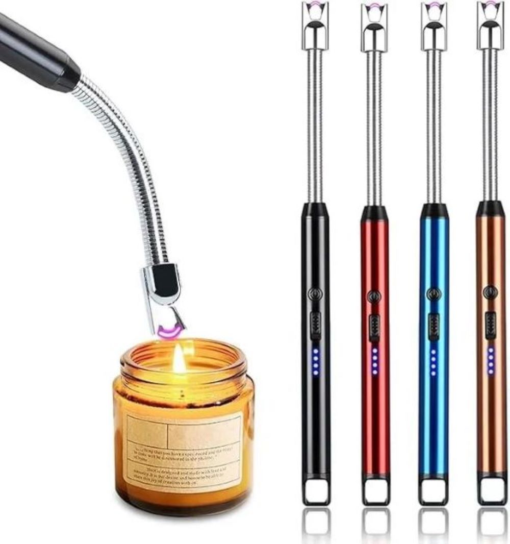 Lighter for Candles Rechargeable Electric Gas Lighter for Home Use Candle Lighter Plasma